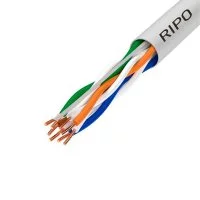 Кабель для видеонаблюдения UTP CAT5e 4х2х0,51 мм внутренний CCA Ripo Standart серый (30 м)