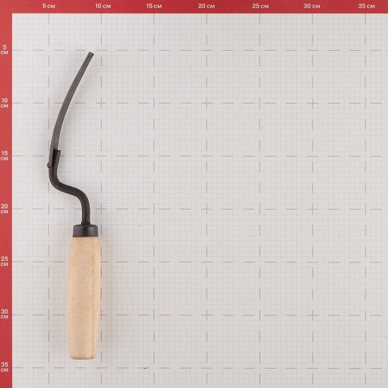 Расшивка швов кирпичной кладки Сибртех вогнутая с деревянной ручкой