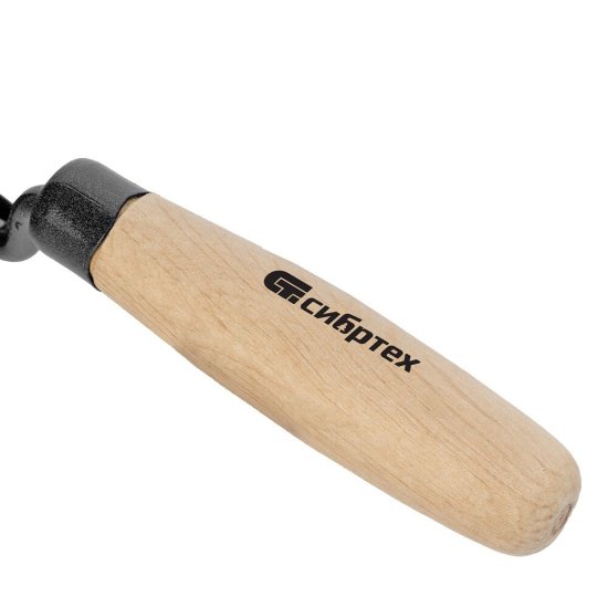 Расшивка швов кирпичной кладки Сибртех вогнутая с деревянной ручкой