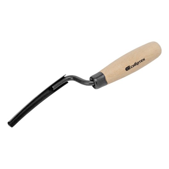 Расшивка швов кирпичной кладки Сибртех вогнутая с деревянной ручкой