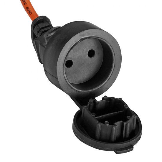 Удлинитель Партнер Электро без заземления 10 м на рамке 1,3 кВт 1 розетка ПВС 2х0,75 кв.мм IP44