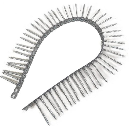 Ленточные оцинкованные саморезы Senco PH2 3.9x50 мм