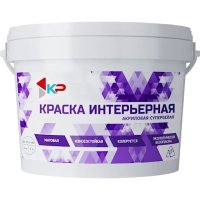 Интерьерная быстросохнущая акриловая краска КР 4610044290976 4300009164