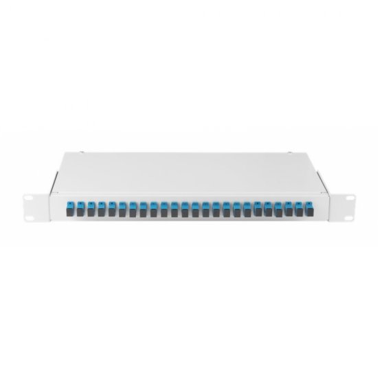Оптический кросс NIKOMAX NMF-RP24SCUS2-WS-ES-1U-GY