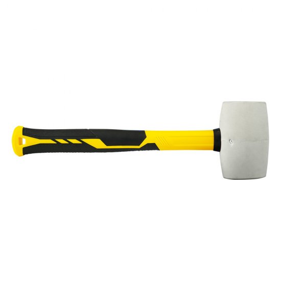 Киянка резиновая Berger 450 г фибергласовая ручка (BG1526)