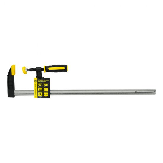 Струбцина ручная Berger F-тип 80х500 мм (BG1938)