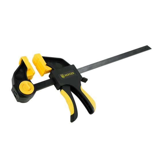 Струбцина ручная Berger пистолетная быстрозажимная 70х600 мм (BG1932)