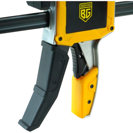 Струбцина ручная Berger пистолетная быстрозажимная 95х600 мм (BG1926)