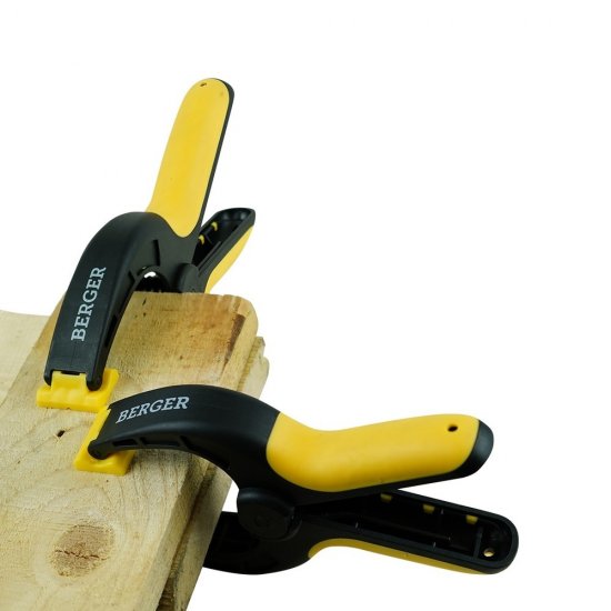 Струбцина ручная Berger клещеобразная 205 мм (BG1929)