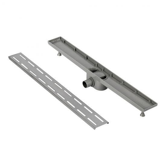 Лоток душевой Ore с гидрозатвором 790 мм d40 мм решетка из нержавеющей стали (Drain A)