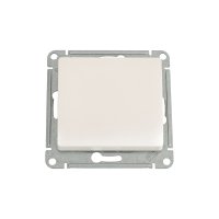 Одноклавишный механизм перекрестного переключателя Systeme Electric Glossa