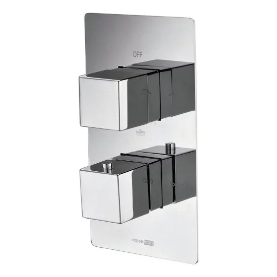 Смеситель термостатический для душа без излива WasserKraft Alme 1500 с переключателем без лейки (1544)