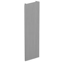 Радиатор стальной Jaga Tetra Wall 50 мм 1 секция 1/2 нижнее подключение 1800х410 мм серый