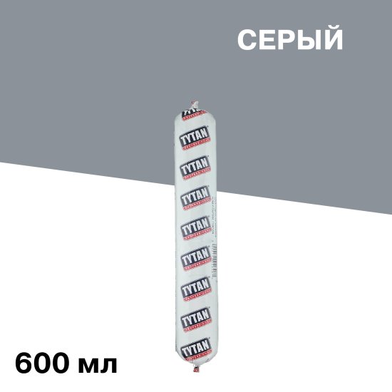 Герметик полиуретановый Tytan Professional PU 40 серый 600 мл