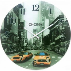 Настенные кварцевые круглые часы ENERGY ЕС-137