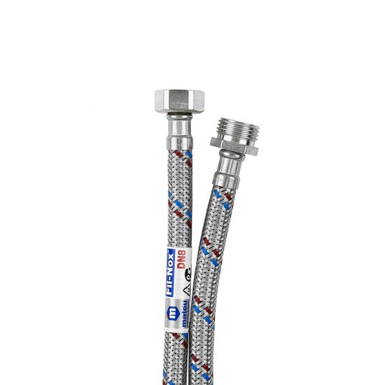 Подводка гибкая для воды Mateu 1/2 ВР(г) х 1/2 НР(ш) 40 см (701040001/THP/678555)