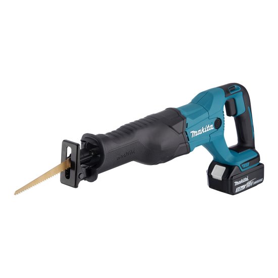 Пила сабельная аккумуляторная Makita LXT DJR186RFE 18 В 3 Ач Li-Ion с АКБ и ЗУ