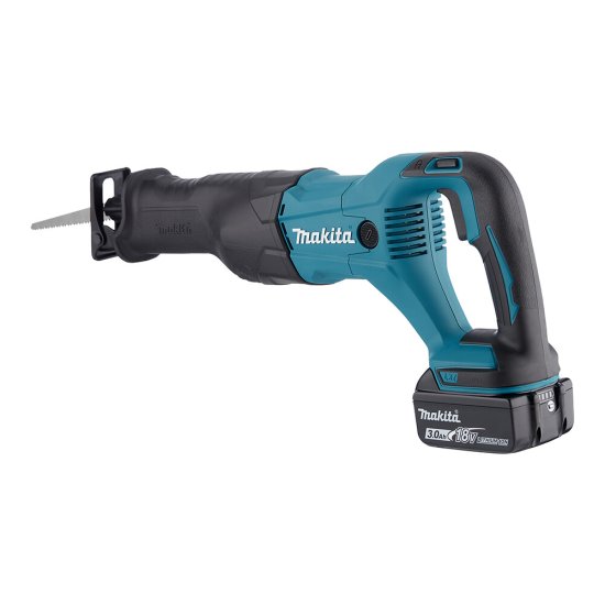 Пила сабельная аккумуляторная Makita LXT DJR186RFE 18 В 3 Ач Li-Ion с АКБ и ЗУ