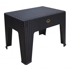 Стол пластиковый Heniver Babel шоколад 435х400х550 мм прямоугольный (SPE-R002)
