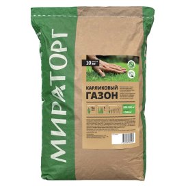 Семена газонной травы Карликовый газон Мираторг 10 кг