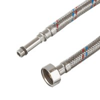 Подводка гибкая для смесителя Mateu 1/2 ВР(г) х М10 штуцер 35 мм 50 см (721050086/THP/678566)