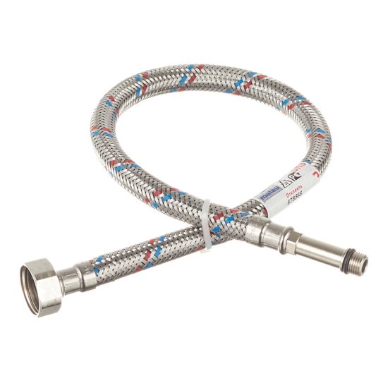 Подводка гибкая для смесителя Mateu 1/2 ВР(г) х М10 штуцер 35 мм 50 см (721050086/THP/678566)