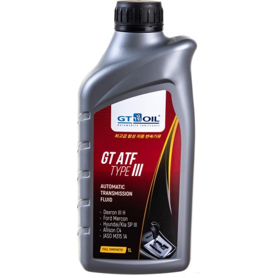 Масло GT OIL ATF Type-III Dexron III H