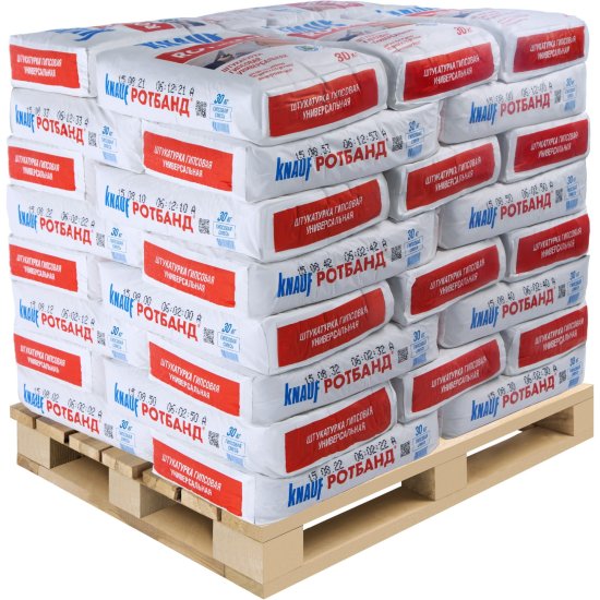 Штукатурка гипсовая Knauf Ротбанд 30 кг