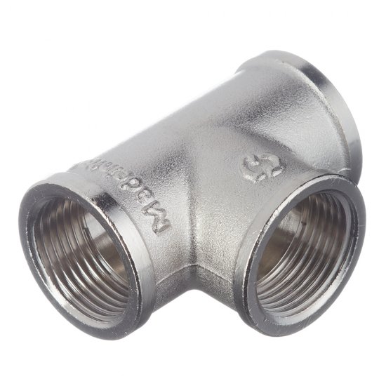 Тройник Stout 3/4 ВР(г) х 3/4 ВР(г) х 3/4 ВР(г) латунный (SFT-0020-000034)