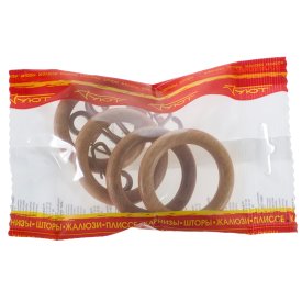 Кольцо с крючком D2.8 см цвет светлый дуб