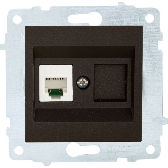 Механизм компьютерной 1-местной розетки rj45 OVIVO CAT6