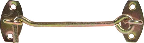 Крючок Gah Alberts со скобой 5.8x120 мм, цвет жёлтый