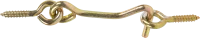 Крючок Gah Alberts со скобой 4x60 мм, цвет жёлтый