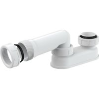 Плоский сифон для ванны Alcadrain 00025039