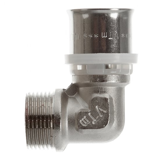 Угол VALTEC 26(пресс) х 3/4 НР(г)