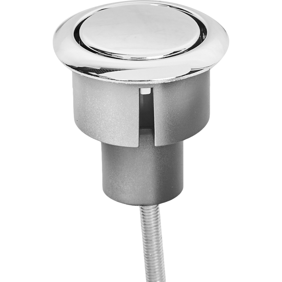 Арматура универсальная с боковым подводом WC АБ-63.3 хромированная кнопка