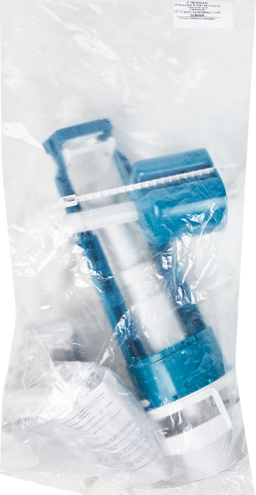 Арматура универсальная с боковым подводом WC АБ-63.3 хромированная кнопка