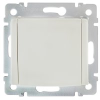 Розетка с заземлением - Legrand Valena - со шторками с защитной крышкой 16А 250В винтовые зажимы - слоновая кость