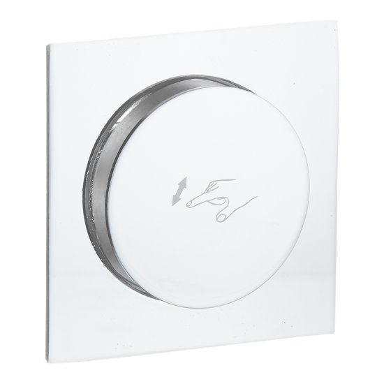 Трап душевой вертикальный Ore D1050VA 100х100 мм d50 мм цельнометаллический