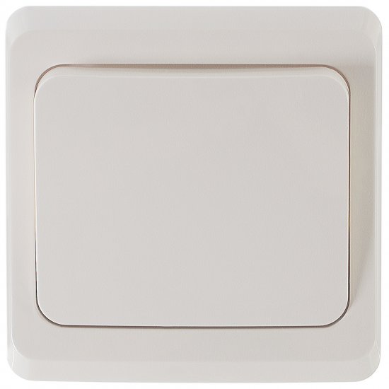 Выключатель встраиваемый Systeme Electric Этюд 1 клавиша цвет кремовый