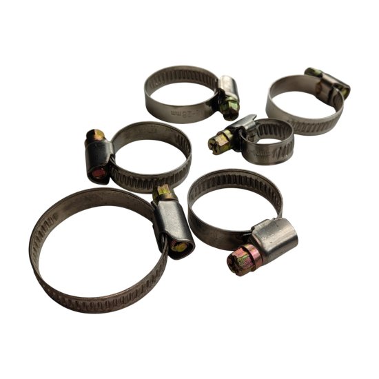 Набор хомутов для шланга BOUTTE 6 шт.