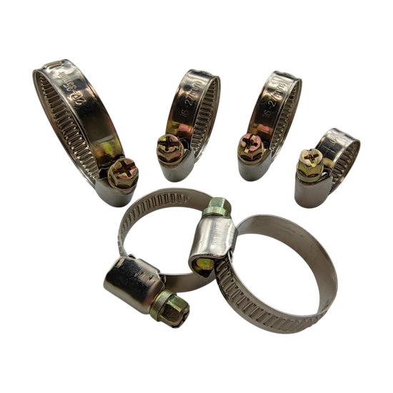 Набор хомутов для шланга BOUTTE 6 шт.