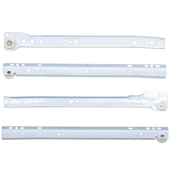 Направляющие роликовые DS01W.1/350, металл, цвет белый