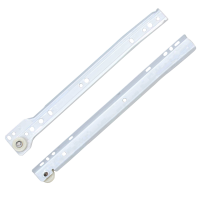 Направляющие роликовые DS01W.1/300, металл, цвет белый