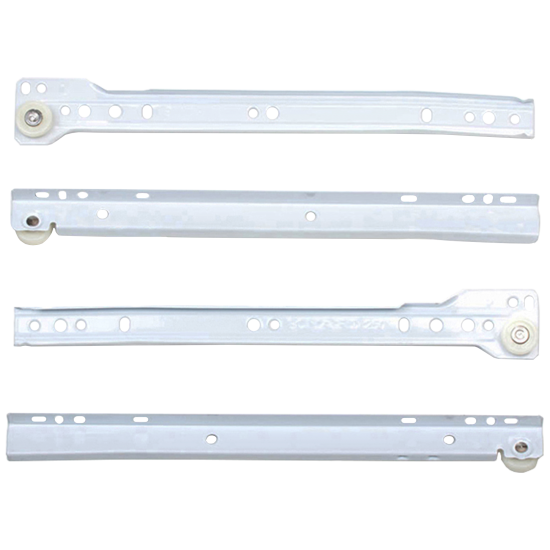 Направляющие роликовые DS01W.1/300, металл, цвет белый