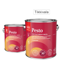 Эмаль Tikkivala Pesto полуматовая прозрачная база С 2.7л