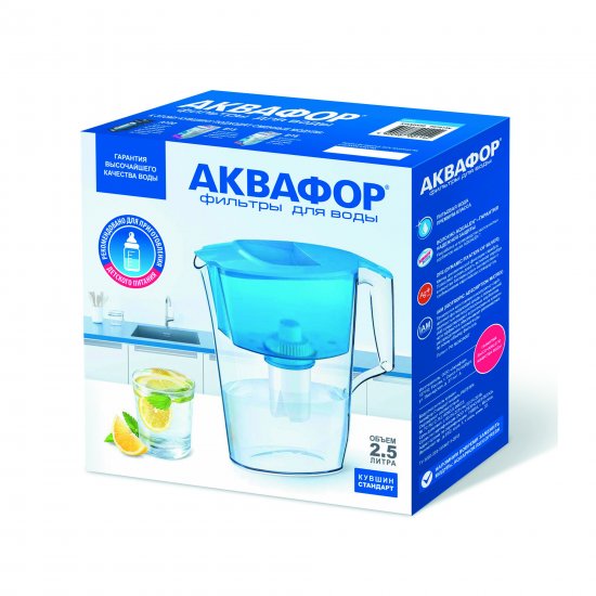 Фильтр-кувшин Аквафор Стандарт 2.5 л
