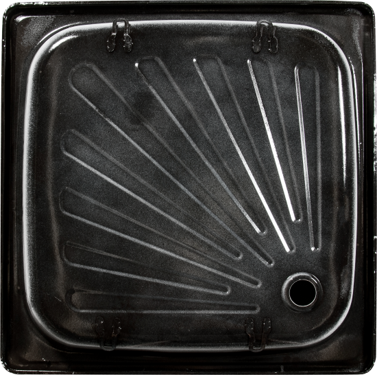 Душевой поддон стальной 90x90 см квадратный