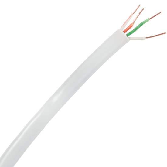 Кабель сетевой UTP cat 5е 2x2x0.52 мм на отрез