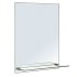 Зеркало для ванной Omega Glass NNKP003М с полкой 40x50 см прямоугольное